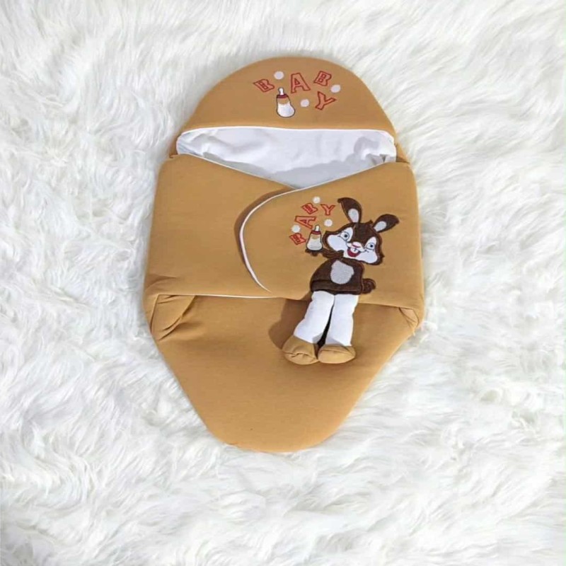 WarmNest Brown Colour Baby Blanket