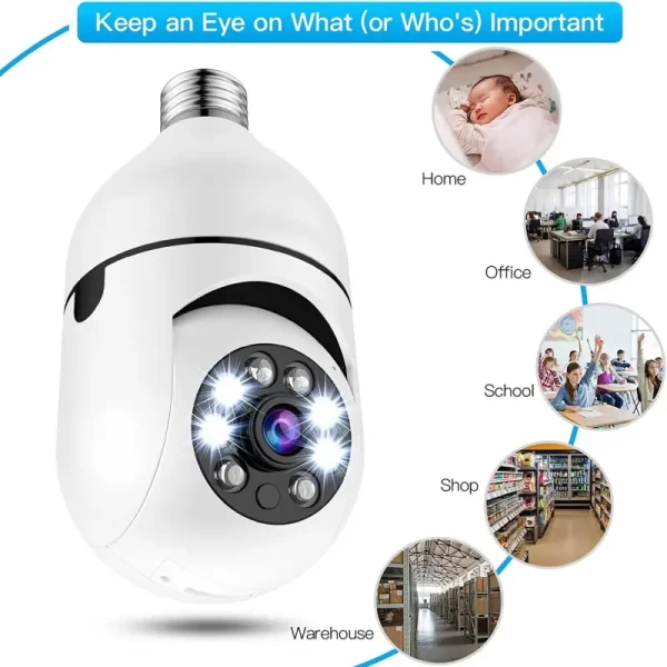 Next PTZ Bulb System WiFi IP Camera